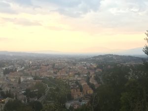 Looking over Spoleto