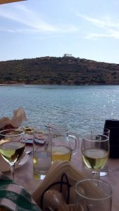 Lunch with a view (hey Poseidon)
