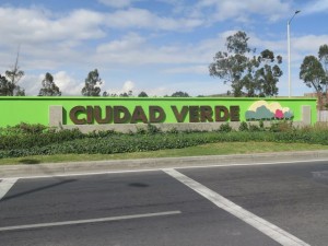 Ciudad Verde sign