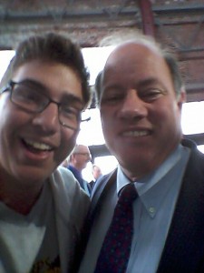 Timothy and the Mayor of Detroit, Mike Duggan