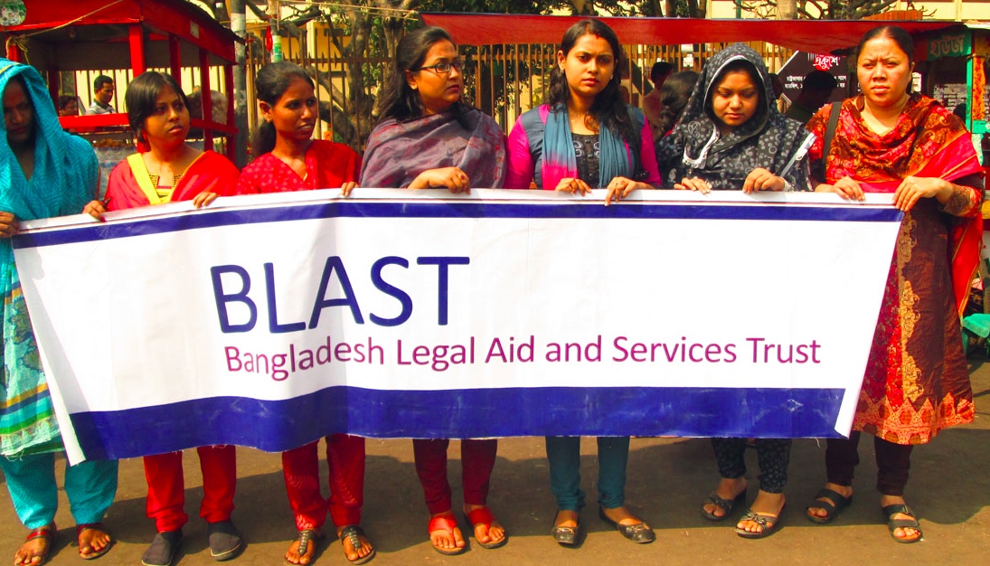 “To demand justice for Sabita Chakma & other indigenous women rape victims, BLAST HO join a human chain in front of the Bangladesh National Museum on 23 February 2014.” http://www.blast.org.bd/photogallery