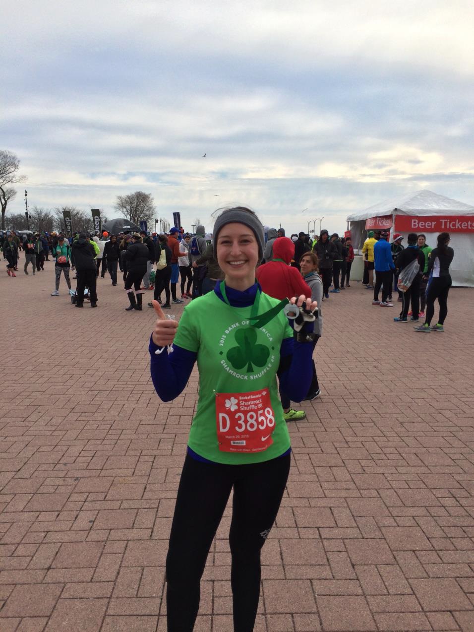 Chicago is full of fun runs of all distances. The Hot Chocolate and Shamrock Shuffle were my favorites this year!