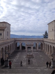The Abbey of Monte Cassino.