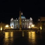 The Vatican from last night. What a great first night in Rome!