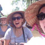 A #selfie while boating the Mekong Delta! 