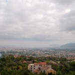 The view from Monreale looking out into Palermo and the valley.