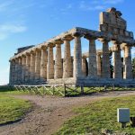 Remains of the temple dedicated to ancient Greek God