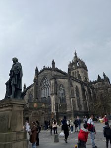 One of the many famous Gothic churches throughout the city, this was on the Royal Mile.
