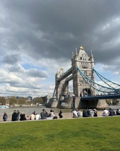 Tower Bridge, which was only a 10 minute walk from my hostel.