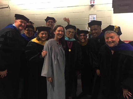 Loyola Graduation 2019 Social Work Faculty